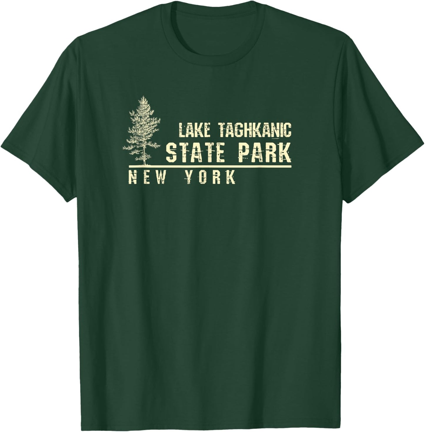 NY Souvenir Gift Lake Taghkanic State Park T-Shirt - T-Shirt | Forest