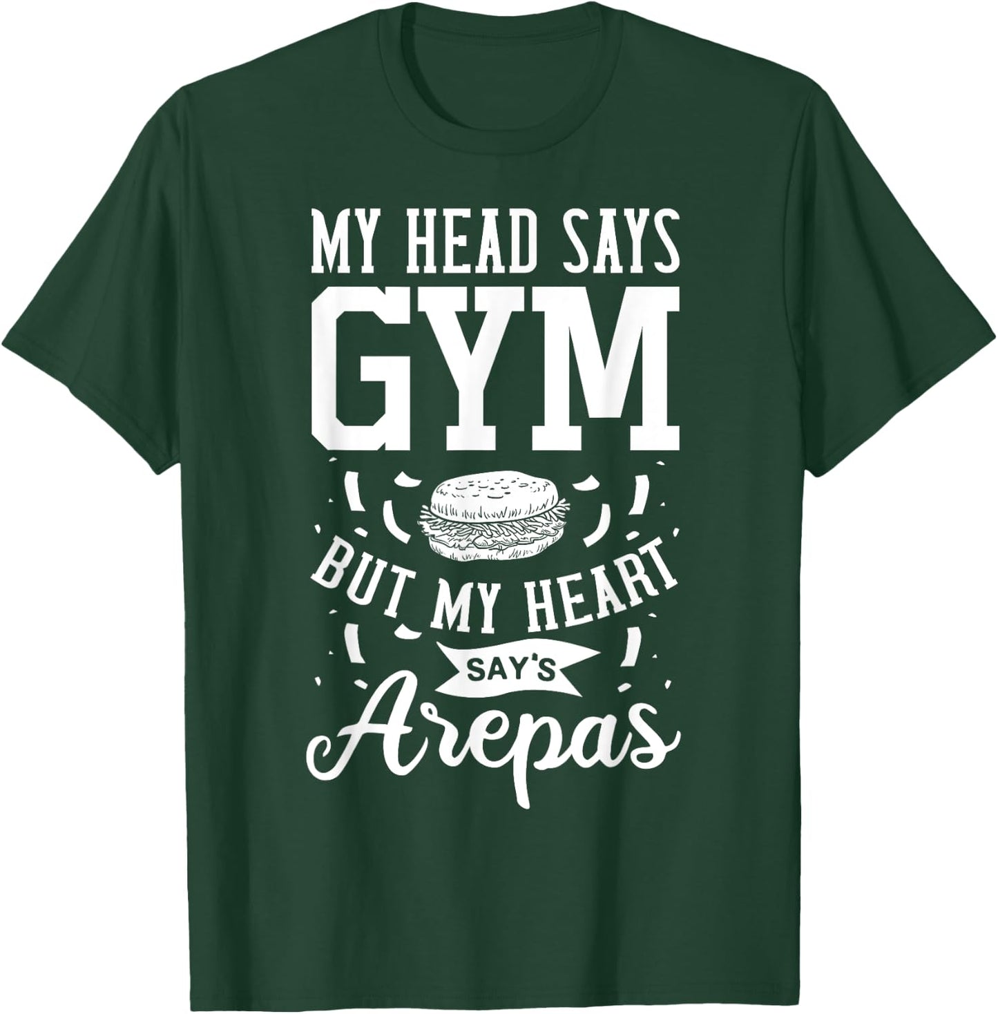 Arepa Venezuela Colombia T-Shirt - T-Shirt | Forest