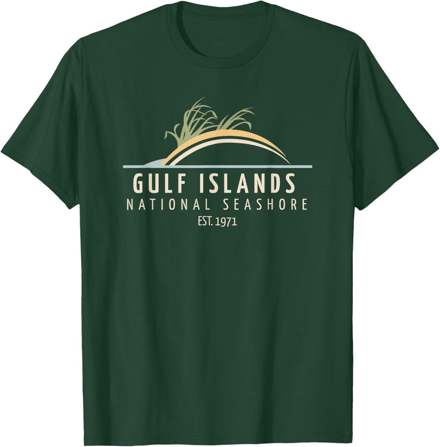 Souvenir Gift Gulf Islands National Seashore T-Shirt - T-Shirt | Forest