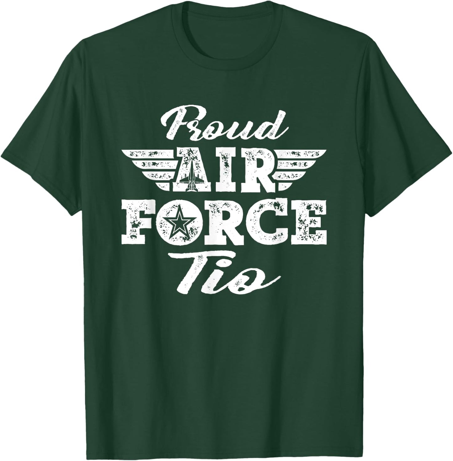 Proud US Air Force Tio - Pride Military Family Uncle Gifts T-Shirt - T-Shirt | Forest