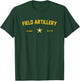 US Army Branch Black Adult -Adults Classic Fit Short Sleeve Small T-Shirt - T-Shirt | Forest