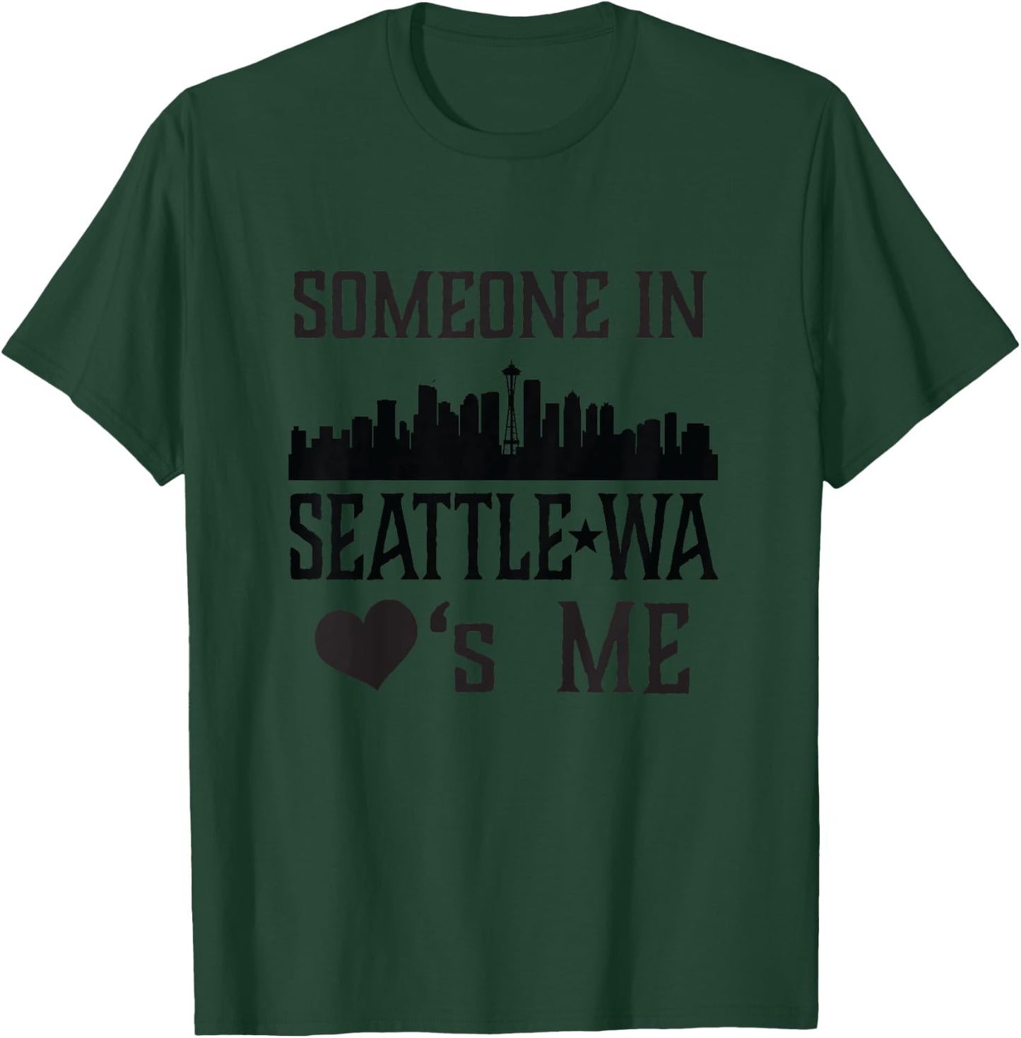 Kids Someone in Seattle Washington Loves Me T-Shirt - T-Shirt | Forest