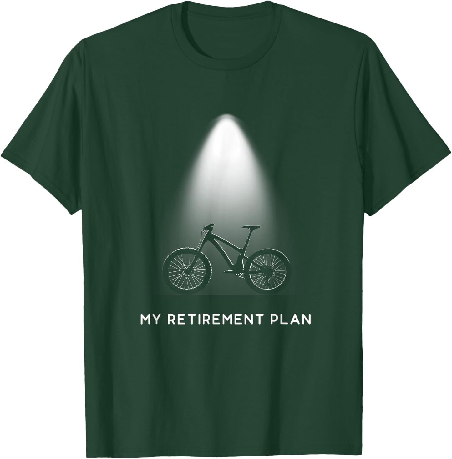 Funny Mountain Bike Apparel - MTB Mountain Bike T-Shirt - T-Shirt | Forest