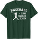 Vintage Baseball Favorite Season T-Shirt - T-Shirt | Forest