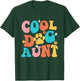 Cool Dog Aunt - Dog Lover Dog Owner Dog Mom T-Shirt - T-Shirt | Forest