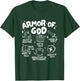 Armor Of God put on the armor of God Christian bible verses T-Shirt - T-Shirt | Forest