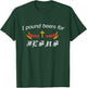 I Pound Beers For Jesus - Funny Beer T-Shirt - T-Shirt | Forest