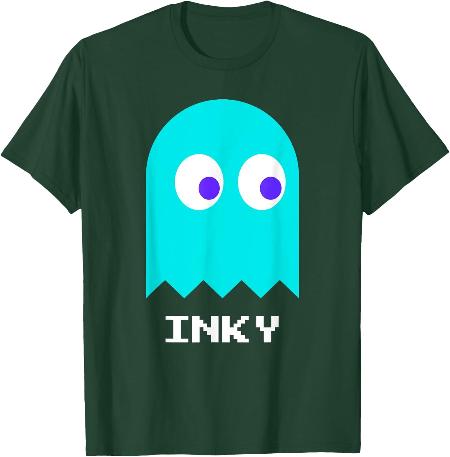 Retro Gamer Nerd INKY Halloween Costume T-Shirt - T-Shirt | Forest