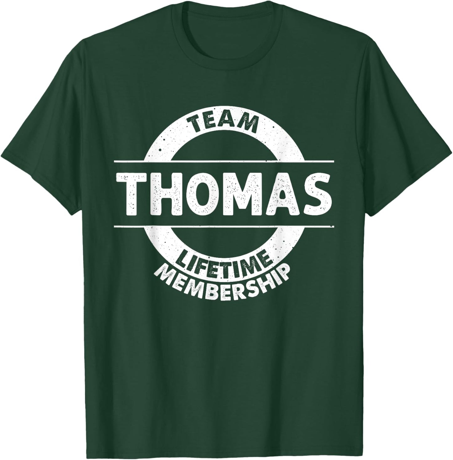 THOMAS Gift Funny Surname Family Tree Birthday Reunion Idea T-Shirt - T-Shirt | Forest