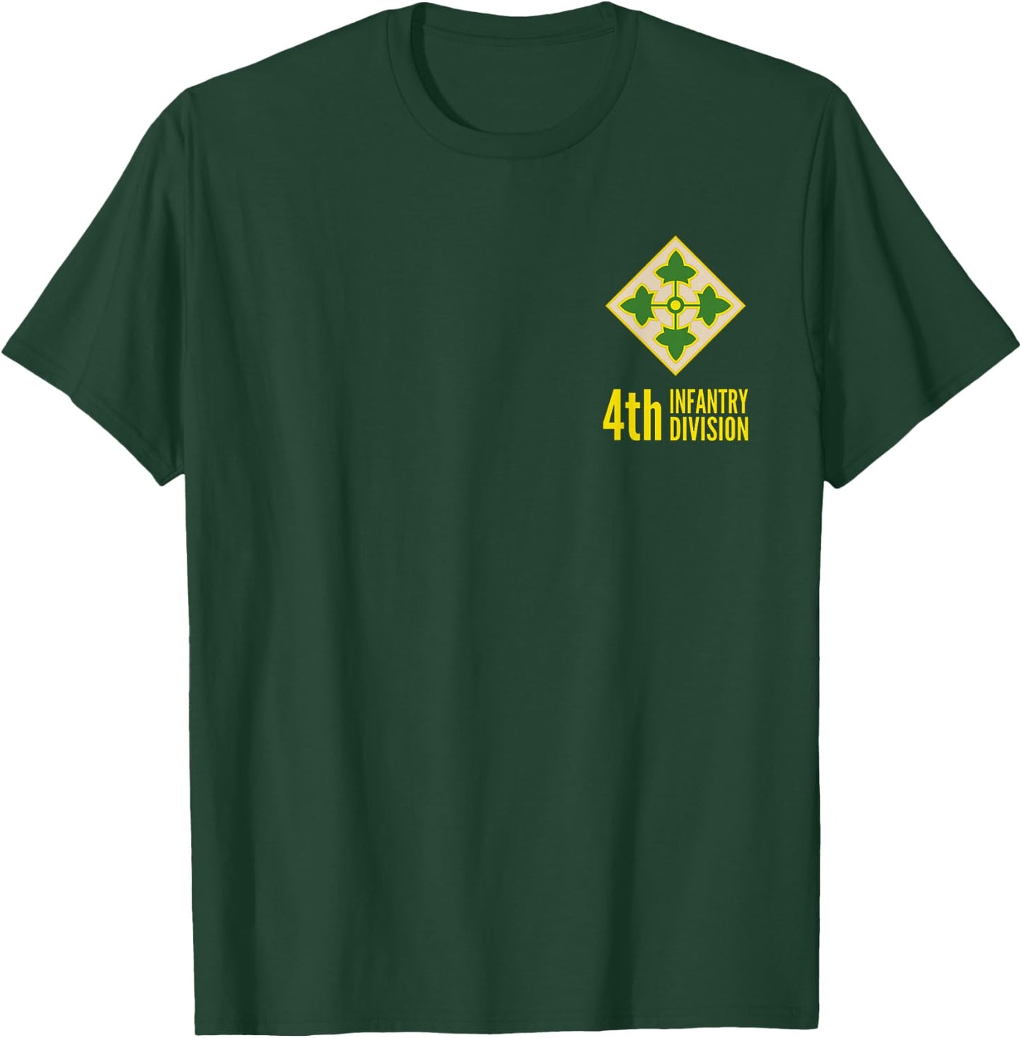 4th Infantry Division Army T-Shirt - T-Shirt | Forest