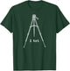 i tri Funny Photography Videographer Tripod T-Shirt - T-Shirt | Forest