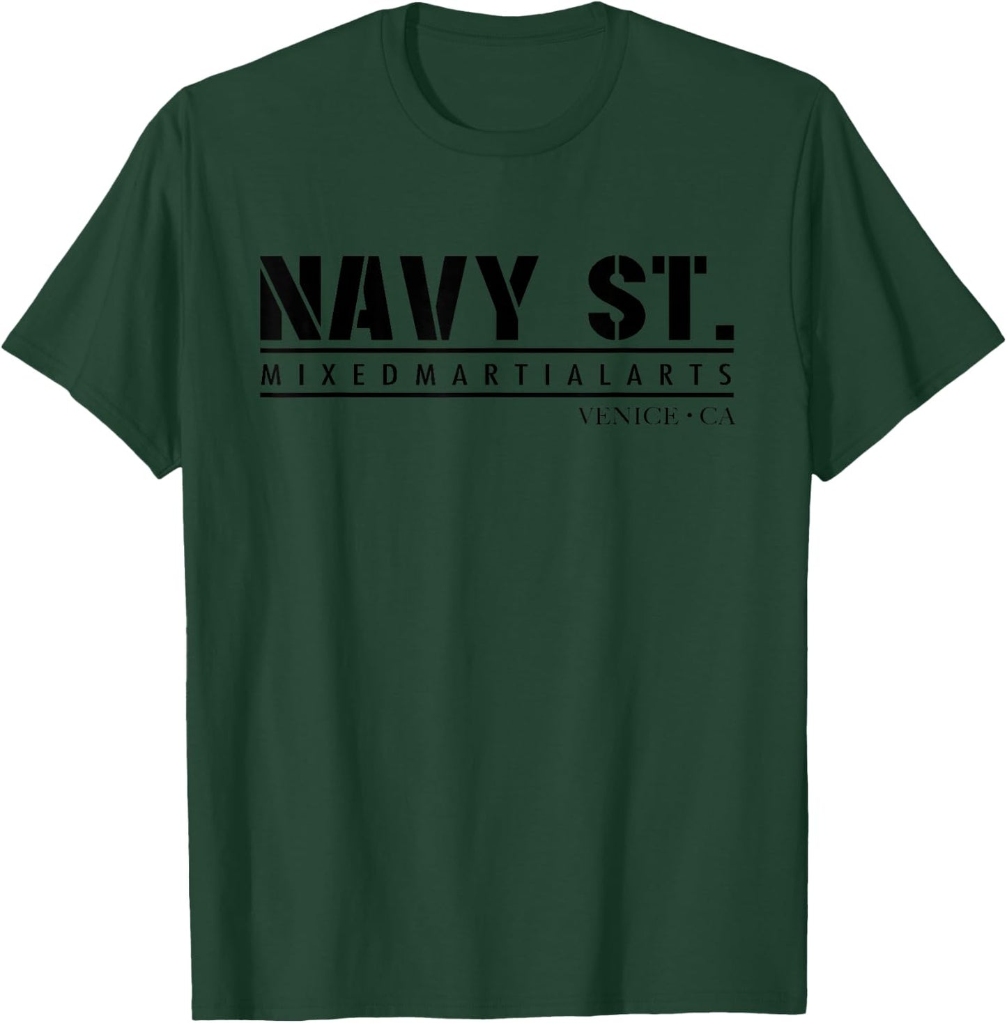 Navy Street MMA Mixed Martial Arts Official Fighting T-Shirt - T-Shirt | Forest