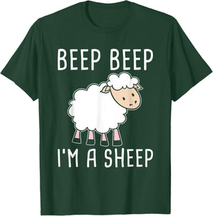 Funny Sheep Design for Farmers and Sheep Lovers T-Shirt - T-Shirt | Forest