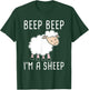Funny Sheep Design for Farmers and Sheep Lovers T-Shirt - T-Shirt | Forest