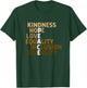 Kindness Peace Equality Inclusion Diversity Melanin BLM Gift T-Shirt - T-Shirt | Forest