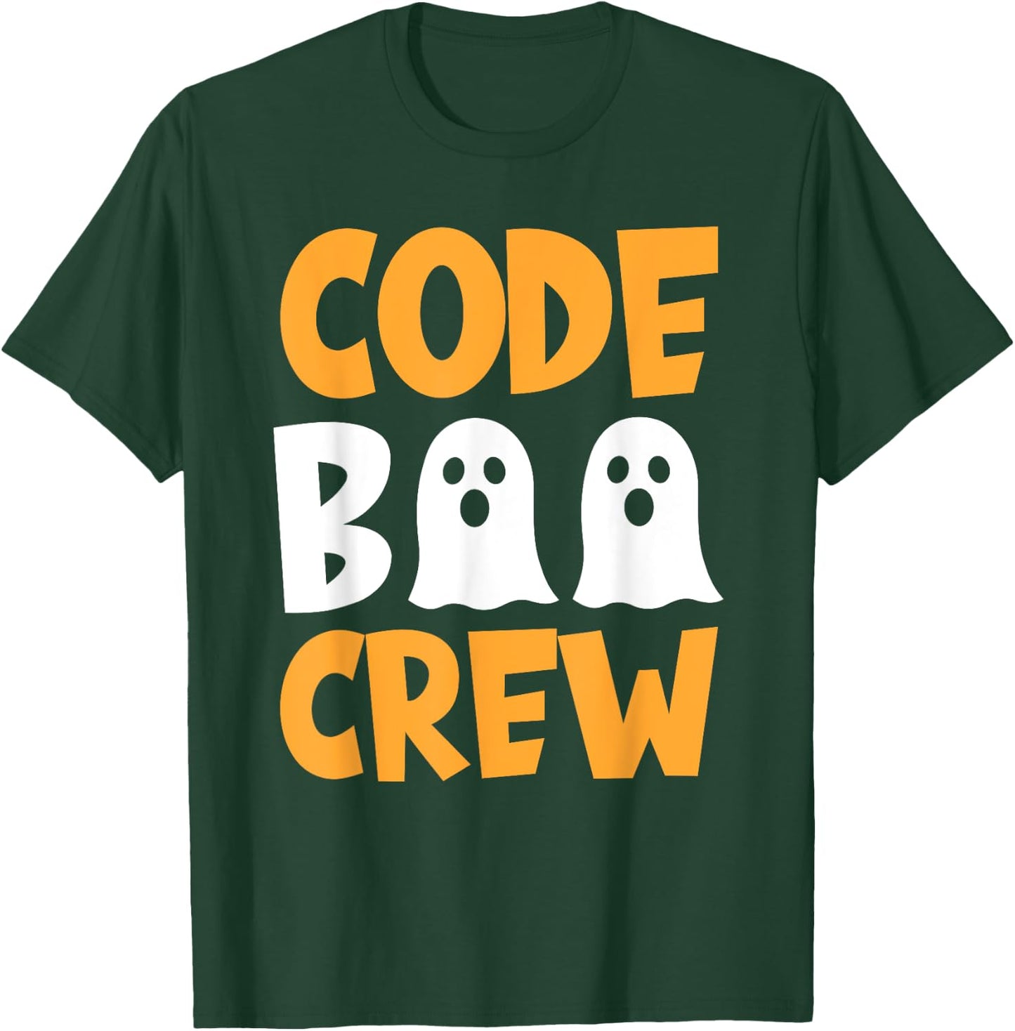 Code Boo Crew Spooky Nurse Halloween T-Shirt - T-Shirt | Forest