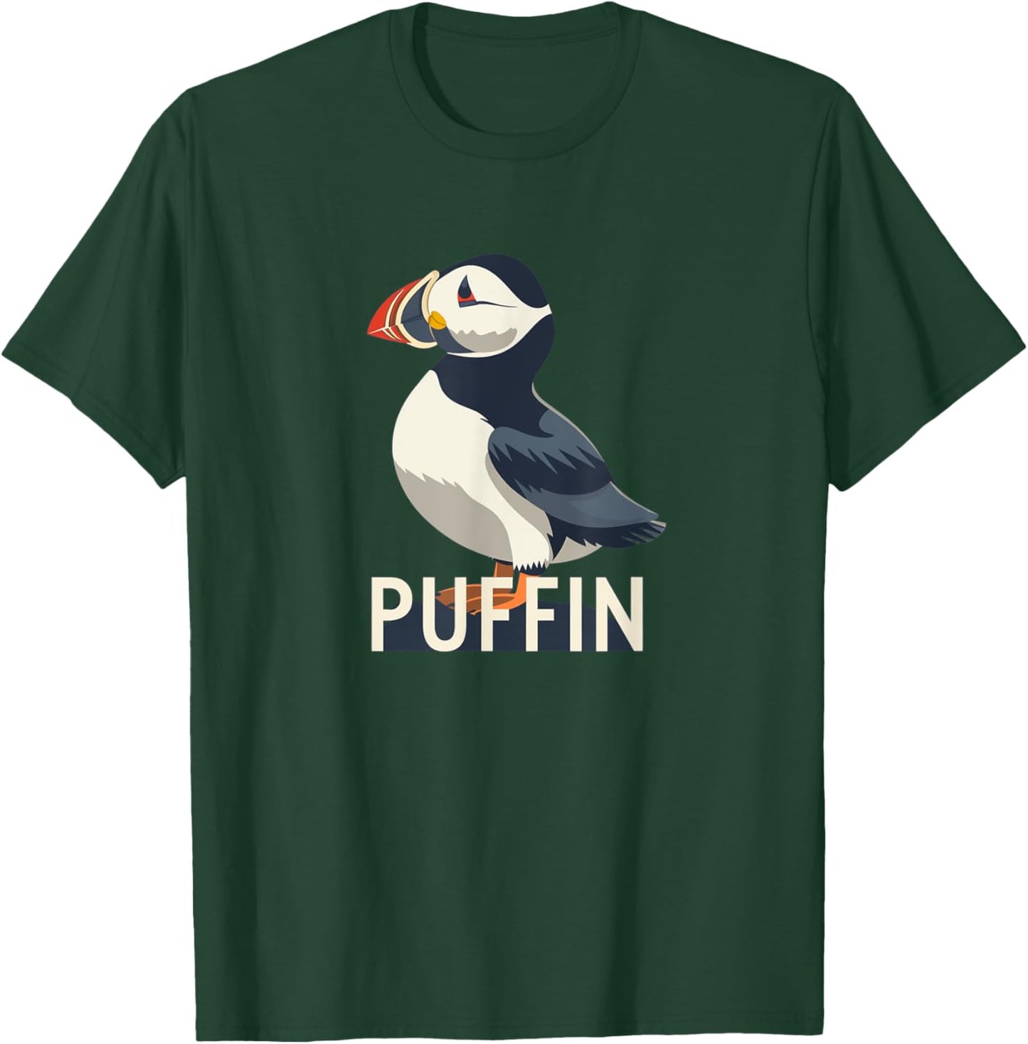 Cute Atlantic Puffin Seabird Costume for Boys and Girls T-Shirt - T-Shirt | Forest