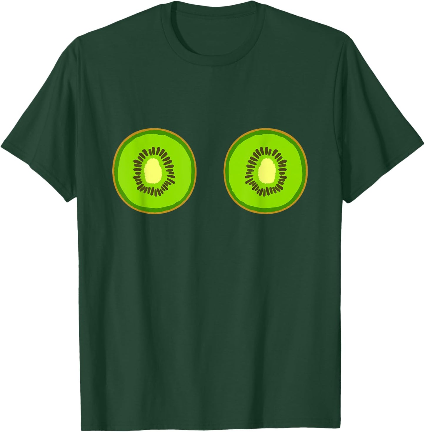 Funny Kiwi Boobs Bra Titties Tits Breast Boobies T-Shirt - T-Shirt | Forest