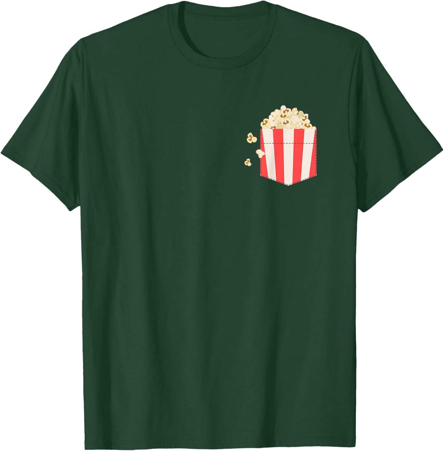 Pocket Popcorn T-Shirt - T-Shirt | Forest
