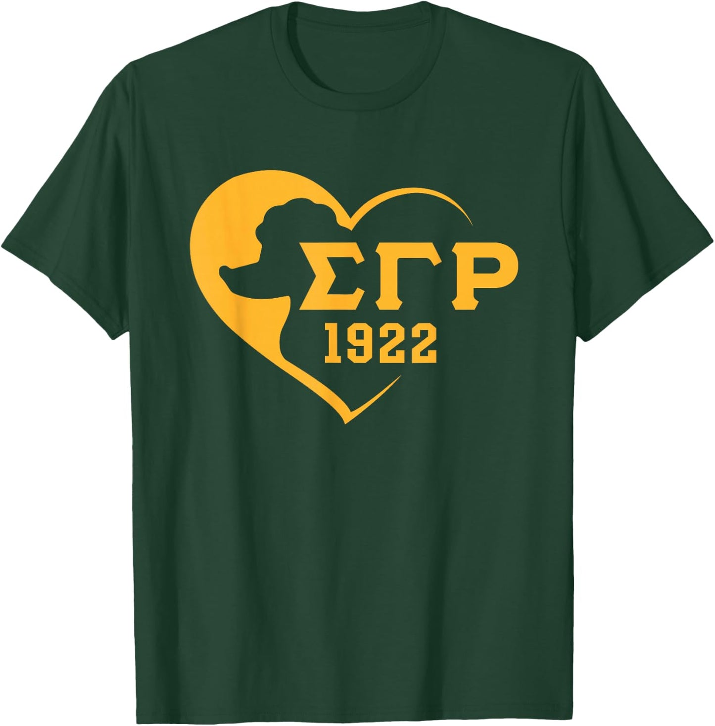 Sigma Gamma Rho Paraphernalia, Sigma Pretty Poodles Sorority T-Shirt - T-Shirt | Forest