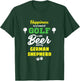 Happiness Golf Beer and my German Shepherd T-Shirt - T-Shirt | Forest