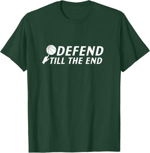Basketball Player Coach Center Defense for Basketball Lover T-Shirt - T-Shirt | Forest