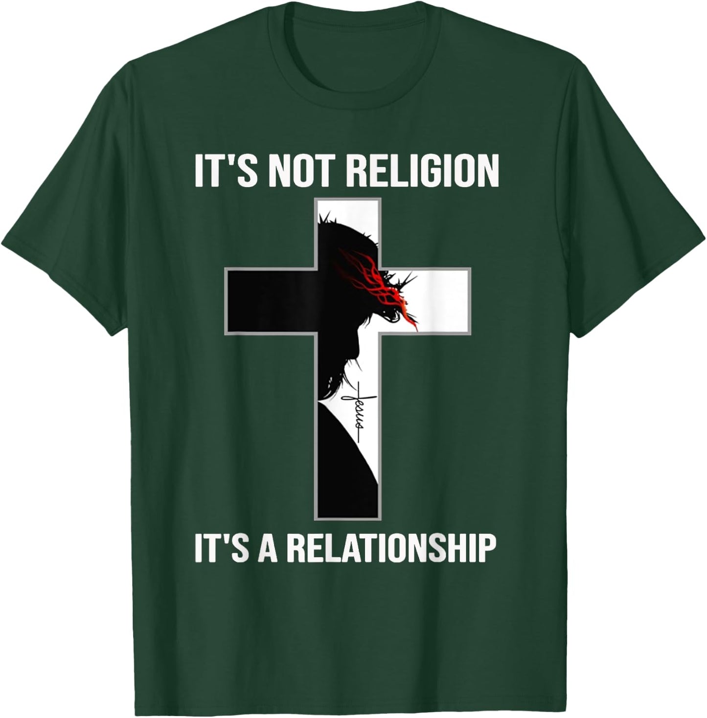 It's Not A Religion, It's A Personal Relationship T-Shirt - T-Shirt | Forest