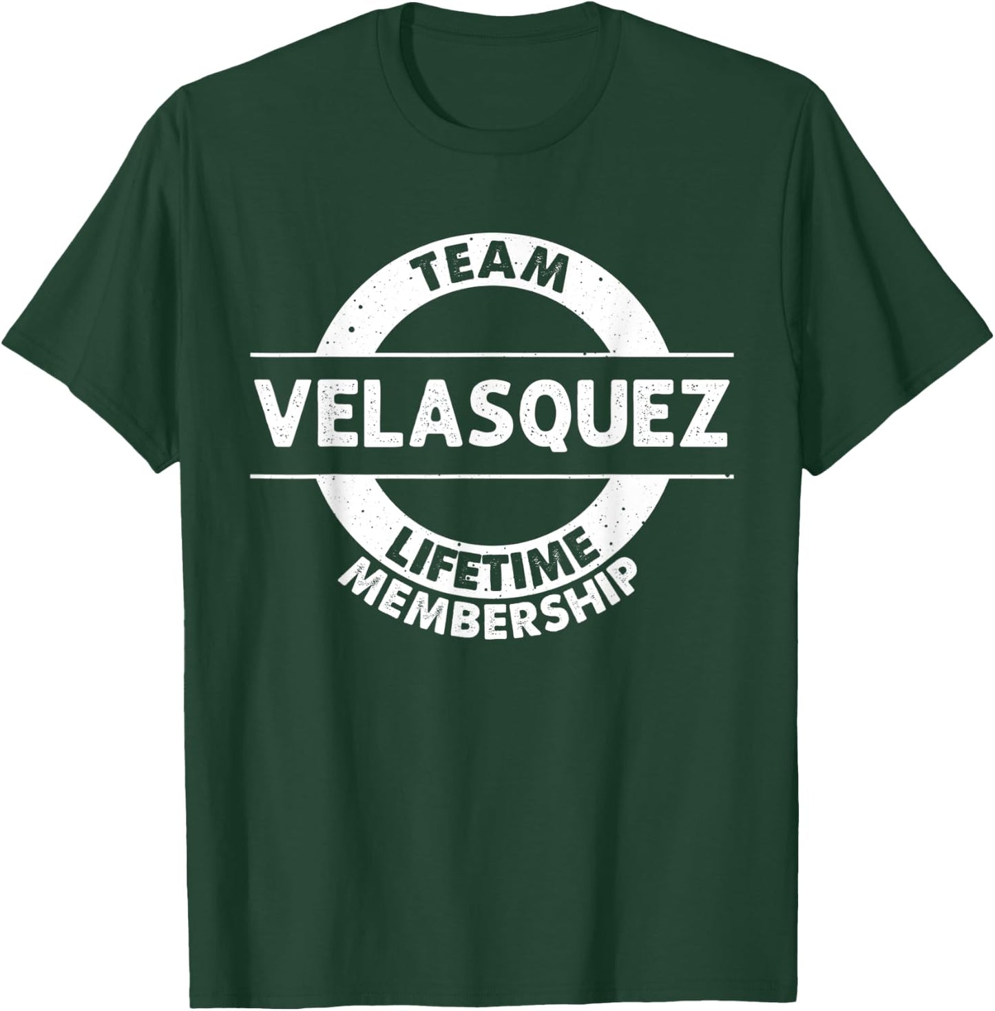 VELASQUEZ Gift Funny Surname Family Tree Birthday Reunion T-Shirt - T-Shirt | Forest