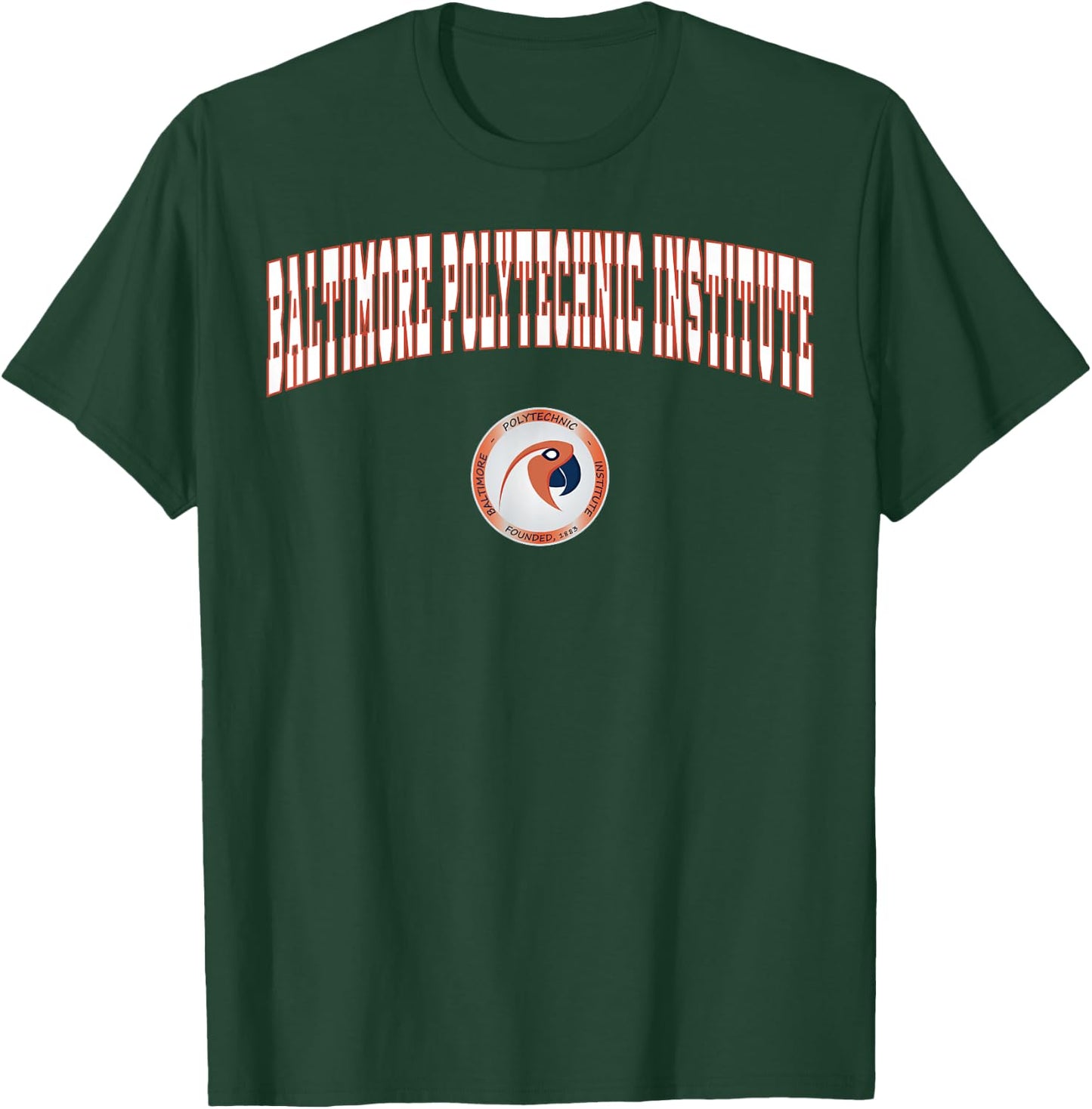 Baltimore Polytechnic Institute Engineers T-Shirt - T-Shirt | Forest