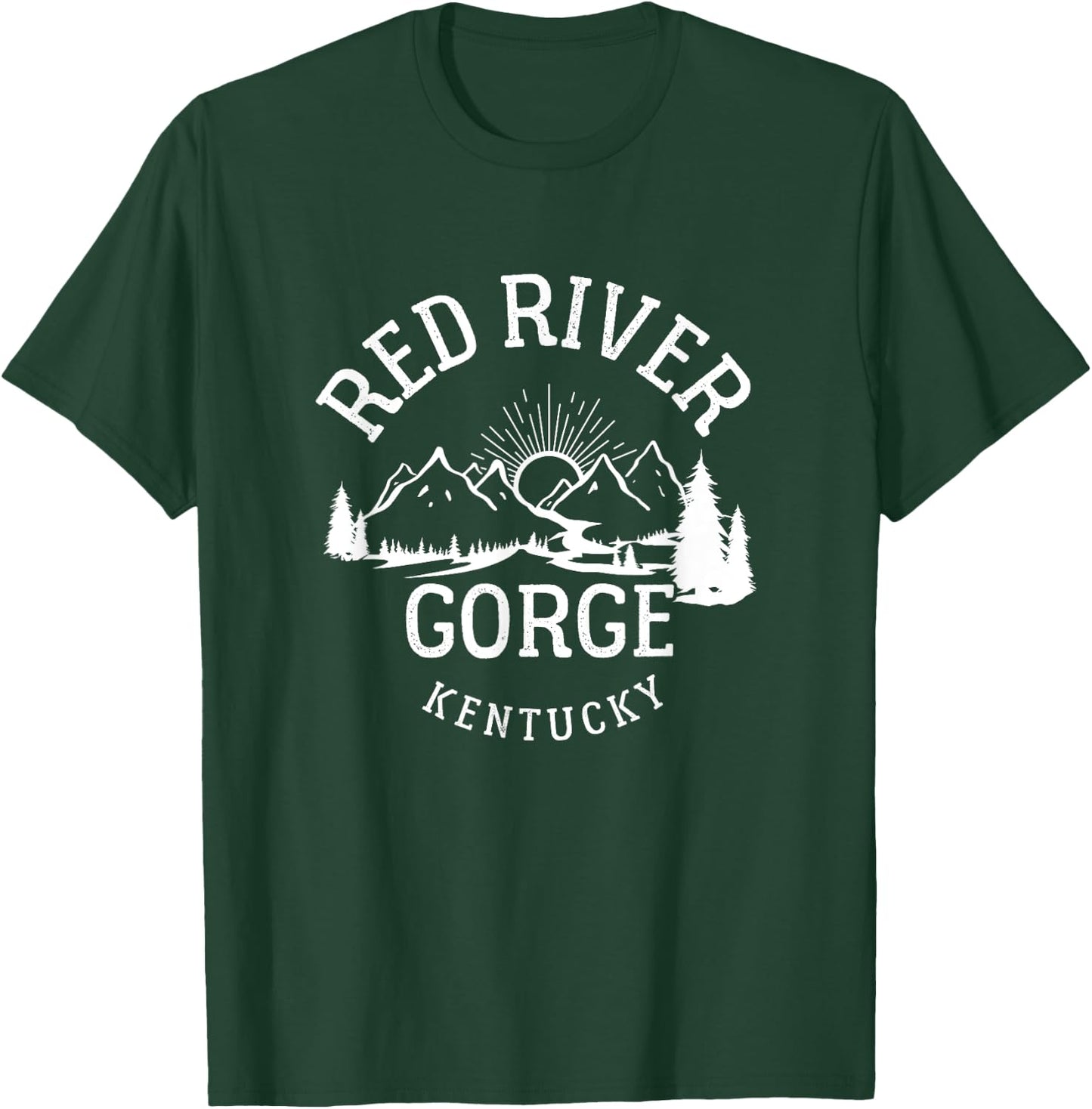 Red River Gorge Hike Kentucky Parks Hiking T-Shirt - T-Shirt | Forest