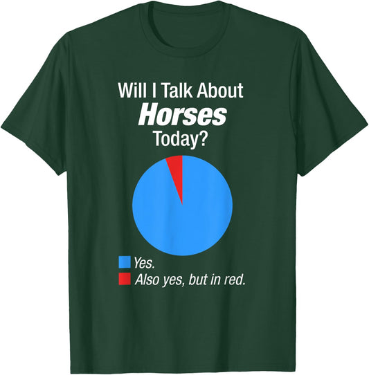 Horse Lover Obsessed Gift T-Shirt - T-Shirt | Forest