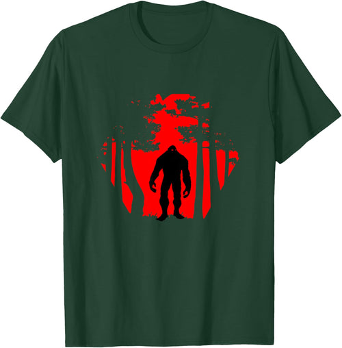 Scary Bigfoot in the woods