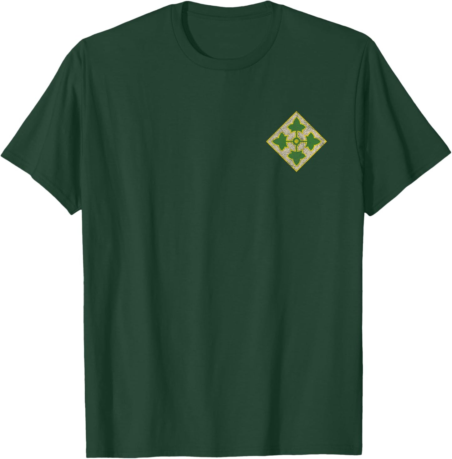 4th Infantry Division Army T-Shirt - T-Shirt | Forest