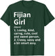FIJIAN GIRL FIJI Gift Funny Country Home Roots Descent T-Shirt - T-Shirt | Forest