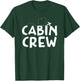 Cabin Crew Flight Attendant Airplane Lovers T-Shirt - T-Shirt | Forest