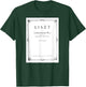 Franz Liszt Dream of Love Vintage Book Cover T-Shirt - T-Shirt | Forest