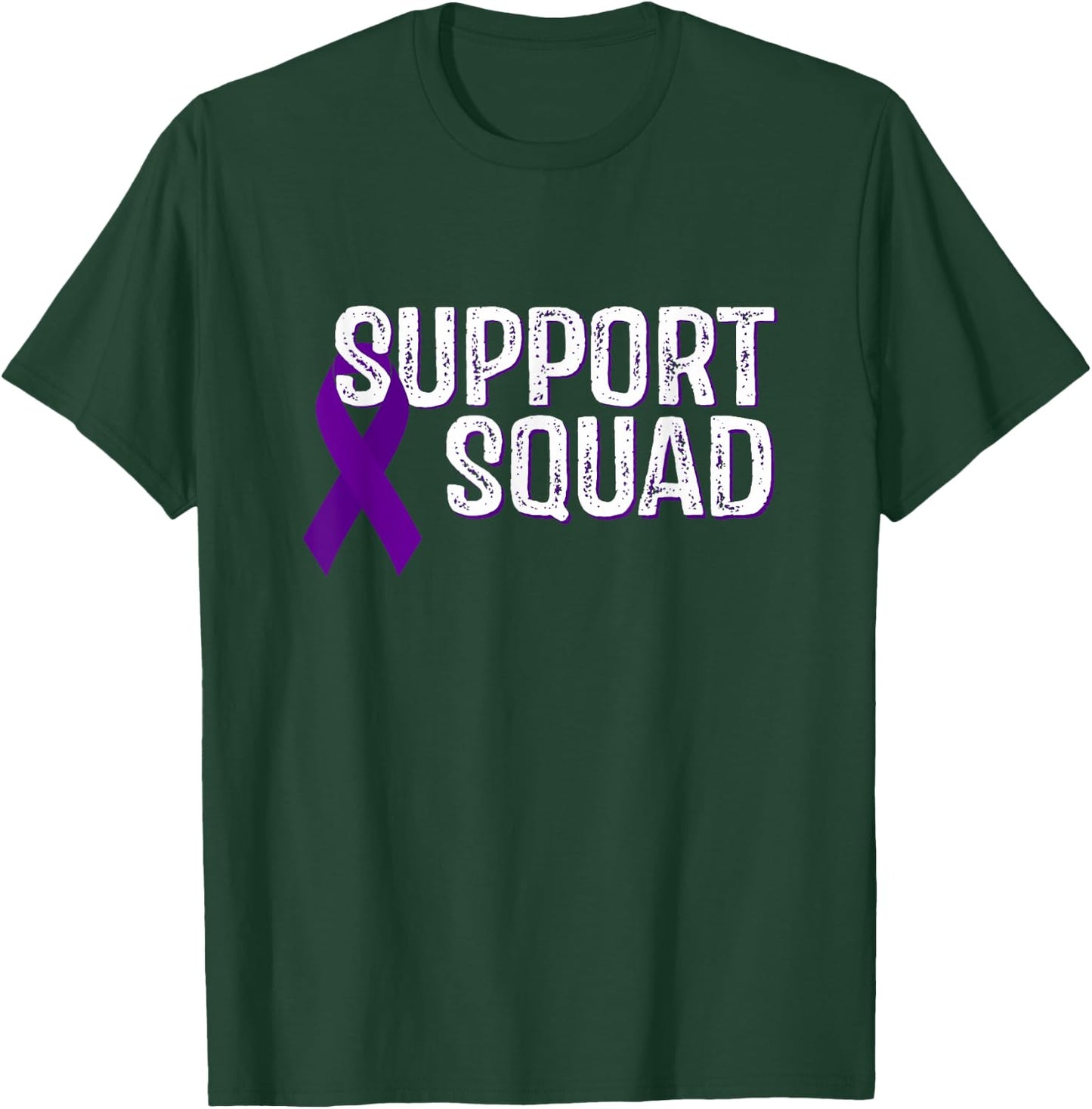 Hodgkin’s Lymphoma Awareness Support Squad T-Shirt - T-Shirt | Forest