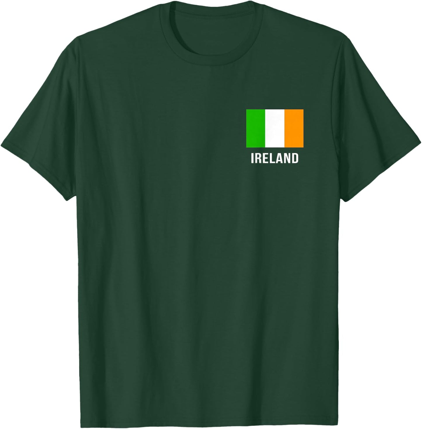 Ireland Flag Shirt | Irish T-Shirt - T-Shirt | Forest