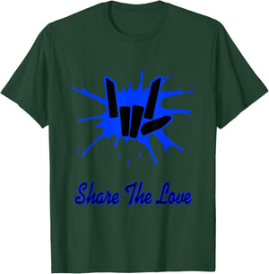 Share Love for Kids and Youth T-Shirt - T-Shirt | Forest