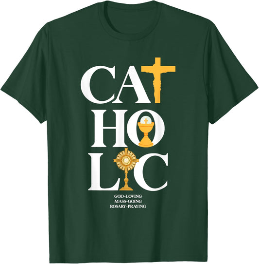 Catholic T-Shirt - T-Shirt | Forest