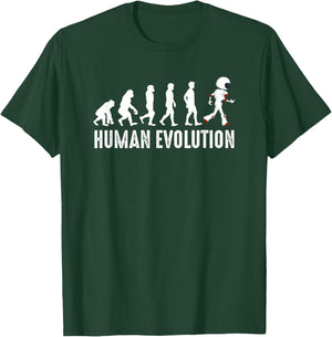 Vintage Human Evolution To Robots Modern Technology Robotics T-Shirt - T-Shirt | Forest
