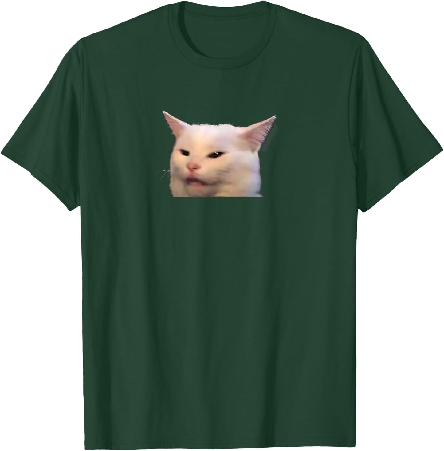 Woman yelling at table dinner cat meme dank T-Shirt - T-Shirt | Forest