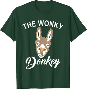 The Wonky Donkey Funny Donkey Lover Farm Animal T-Shirt - T-Shirt | Forest