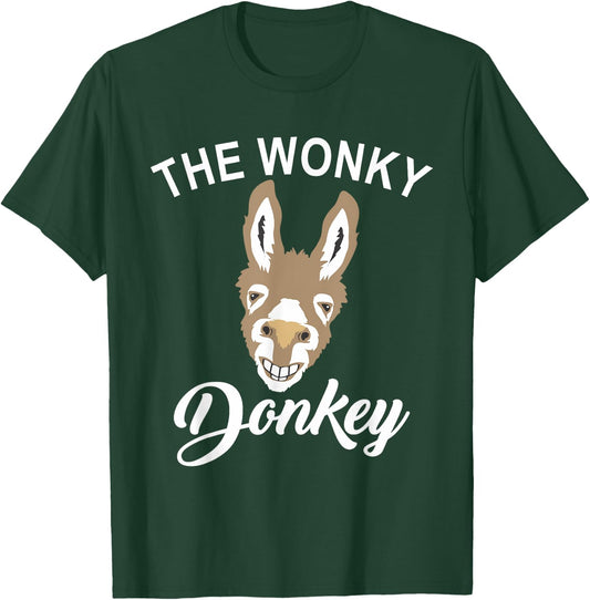 The Wonky Donkey Funny Donkey Lover Farm Animal T-Shirt - T-Shirt | Forest