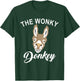 The Wonky Donkey Funny Donkey Lover Farm Animal T-Shirt - T-Shirt | Forest