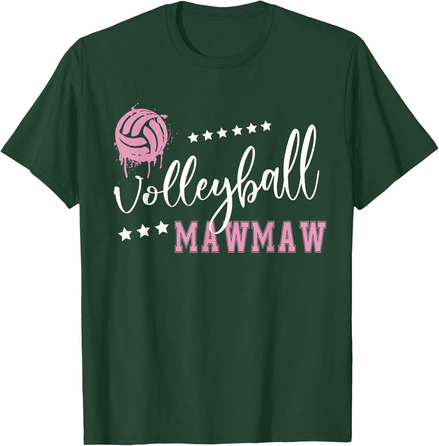 Volleyball Mawmaw Gifts T-Shirt - T-Shirt | Forest