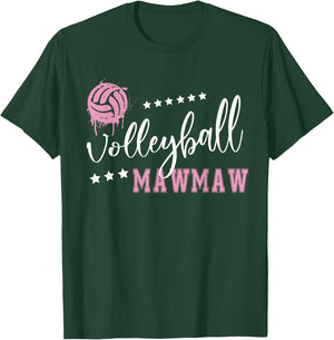 Volleyball Mawmaw Gifts T-Shirt - T-Shirt | Forest