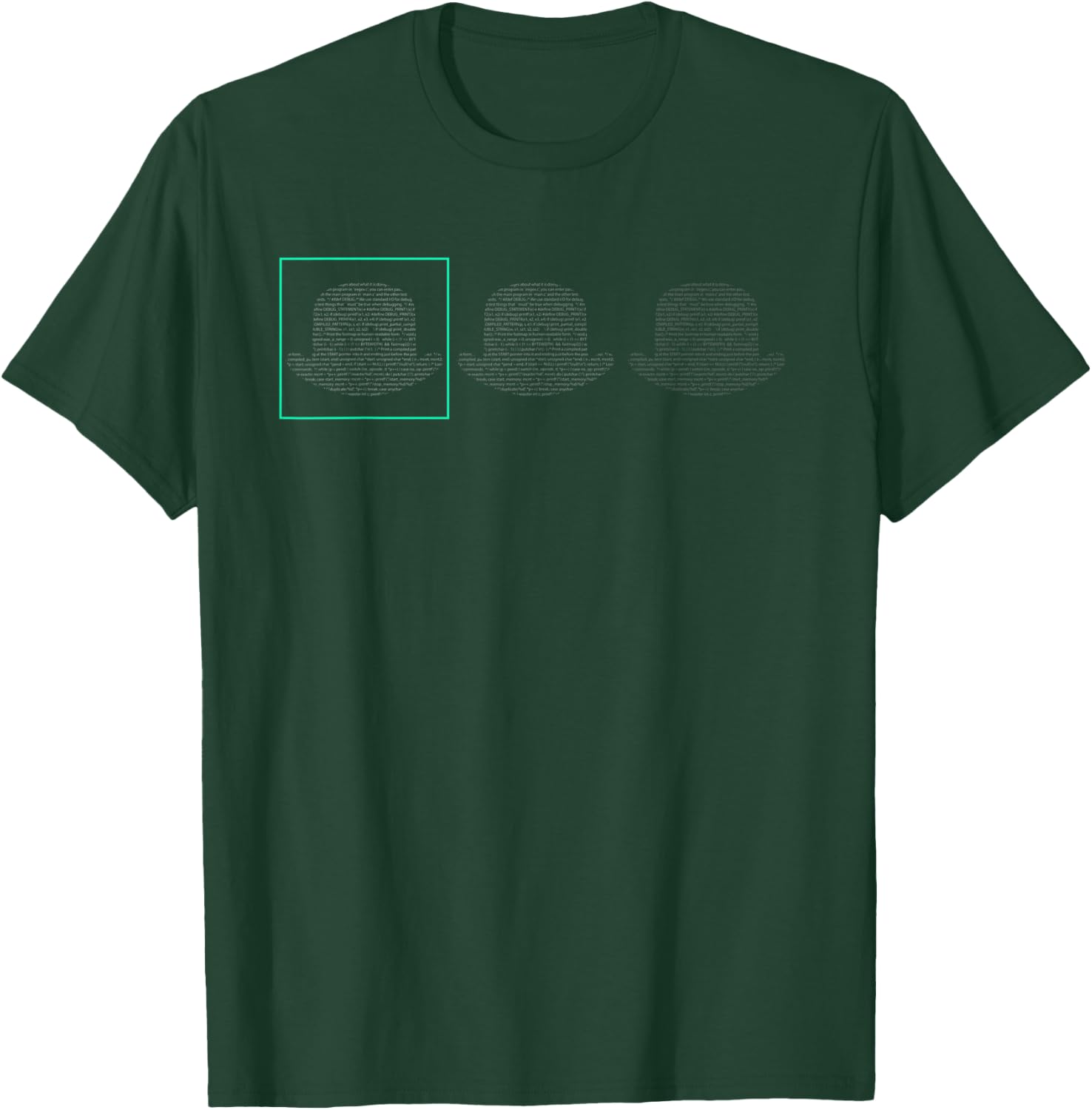 White Hat Hacker | Funny Ethical Hacker Design Gift T-Shirt - T-Shirt | Forest