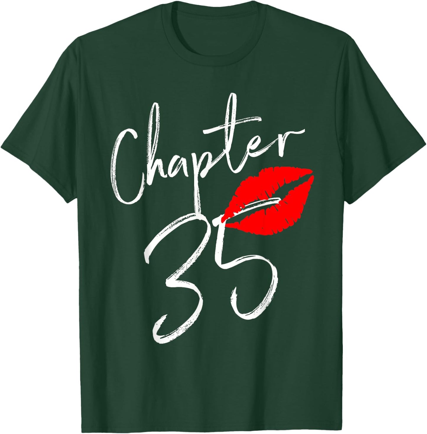 Chapter 35 Happy Birthday 35 Born In 1986 T-Shirt - T-Shirt | Forest