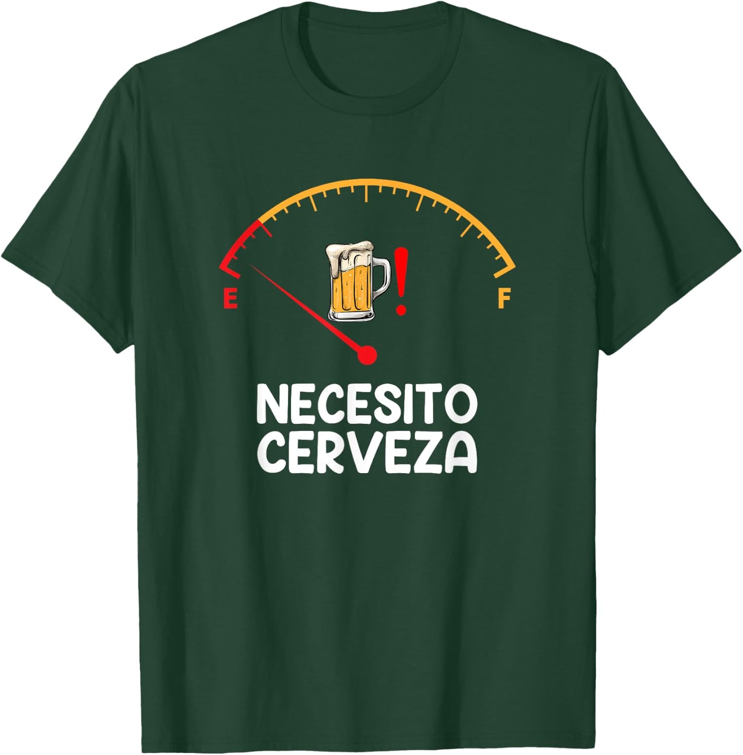 Necesito Cerveza, Funny Spanish quote i need beer T-Shirt - T-Shirt | Forest